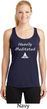 Yoga Heavily Meditated Ladies Moiture Wicking Racerback Tank Top