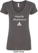 Yoga Heavily Meditated Ladies V-Neck Shirt