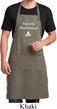 Yoga Heavily Meditated Mens Full Length Apron with Pockets