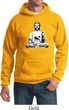 Yoga Hoodie At Peace Buddha Hoody