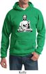 Yoga Hoodie At Peace Buddha Hoody