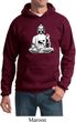 Yoga Hoodie At Peace Buddha Hoody