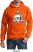 Yoga Hoodie At Peace Buddha Hoody