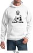 Yoga Hoodie At Peace Buddha Hoody