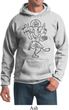 Yoga Hoodie Black Sketch Ganesha Hoody