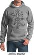 Yoga Hoodie Black Sketch Ganesha Hoody