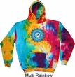 Yoga Hoodie Blue Vishuddha Tie Dye Hoody