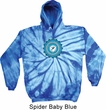 Yoga Hoodie Blue Vishuddha Tie Dye Hoody