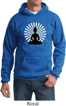 Yoga Hoodie Meditating Buddha Hoody