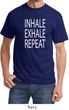 Yoga Inhale Exhale Repeat Adult Shirt