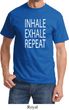 Yoga Inhale Exhale Repeat Adult Shirt