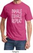 Yoga Inhale Exhale Repeat Adult Shirt