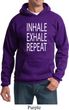 Yoga Inhale Exhale Repeat Hoodie