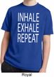 Yoga Inhale Exhale Repeat Kids Moisture Wicking Shirt