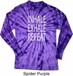 Yoga Inhale Exhale Repeat Long Sleeve Tie Dye Shirt