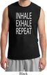 Yoga Inhale Exhale Repeat Mens Muscle Shirt