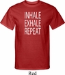 Yoga Inhale Exhale Repeat Mens Tall Shirt