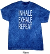 Yoga Inhale Exhale Repeat Mineral Tie Dye Shirt