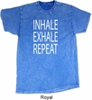 Yoga Inhale Exhale Repeat Mineral Tie Dye Shirt