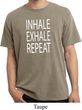 Yoga Inhale Exhale Repeat Pigment Dyed Shirt
