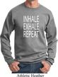 Yoga Inhale Exhale Repeat Sweatshirt