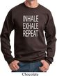 Yoga Inhale Exhale Repeat Sweatshirt