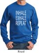 Yoga Inhale Exhale Repeat Sweatshirt
