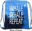 Yoga Inhale Exhale Repeat Tie Dye Bag