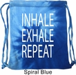 Yoga Inhale Exhale Repeat Tie Dye Bag