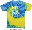 Yoga Inhale Exhale Repeat Tie Dye Shirt