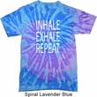 Yoga Inhale Exhale Repeat Tie Dye Shirt
