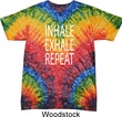Yoga Inhale Exhale Repeat Tie Dye Shirt