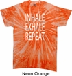 Yoga Inhale Exhale Repeat Twist Tie Dye Shirt