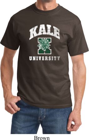 Yoga Kale University Darks Adult Shirt