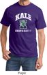 Yoga Kale University Darks Adult Shirt