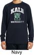 Yoga Kale University Darks Kids Dry Wicking Long Sleeve Shirt