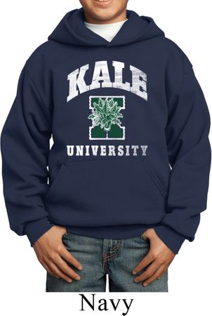 Yoga Kale University Darks Kids Hoodie