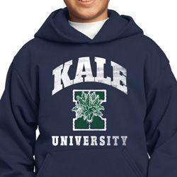 Yoga Kale University Darks Kids Hoodie