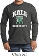 Yoga Kale University Darks Kids Long Sleeve Shirt