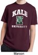Yoga Kale University Darks Kids Moisture Wicking Shirt