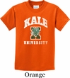 Yoga Kale University Darks Kids Shirt