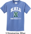Yoga Kale University Darks Kids Shirt
