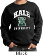 Yoga Kale University Darks Kids Sweatshirt