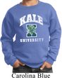 Yoga Kale University Darks Kids Sweatshirt