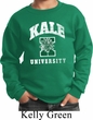 Yoga Kale University Darks Kids Sweatshirt