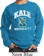 Yoga Kale University Darks Kids Sweatshirt
