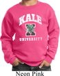 Yoga Kale University Darks Kids Sweatshirt