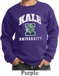 Yoga Kale University Darks Kids Sweatshirt