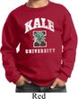 Yoga Kale University Darks Kids Sweatshirt