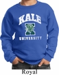 Yoga Kale University Darks Kids Sweatshirt